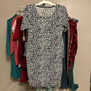 BumpStart size Small Printed Maternity Dress